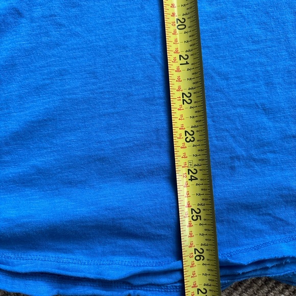 Aerie Blue Long Sleeve Boyfriend Tee Size XS - Picture 6 of 7